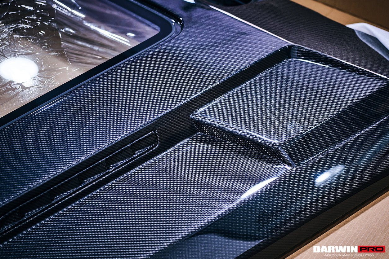2019 - 2023 Mercedes Benz W464 G-Class G Wagon G500 & G550 & G63AMG IMP Performance Partial Carbon Fiber Hood