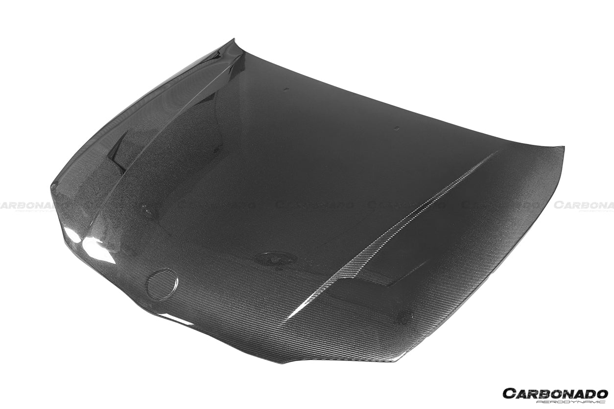 2008-2013 BMW 1 Series E82 E88 1M RZ Style Carbon Fiber Hood