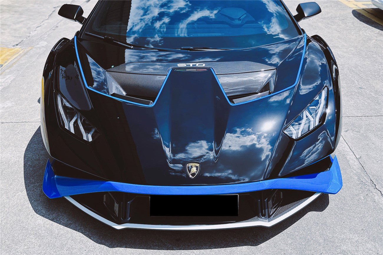 2021 - 2025 Lamborghini Huracan STO Dry Carbon Fiber Hood Vents