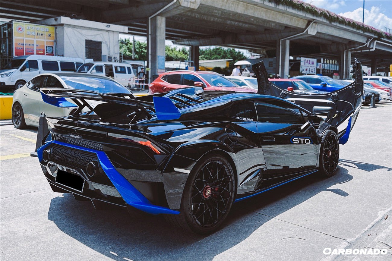 2021 - 2024 Lamborghini Huracan STO Dry Carbon Fiber Trunk Spoiler Wing Plate
