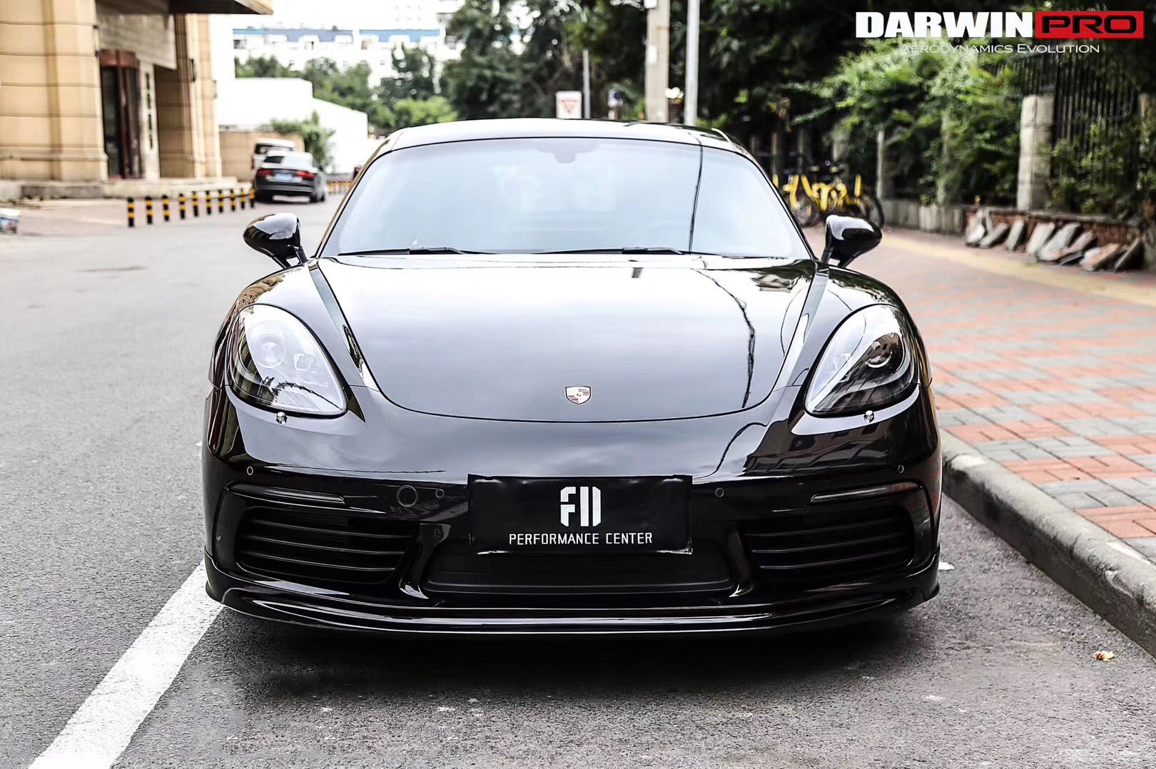 2016 - 2024 Porsche 718 Cayman & Boxster BKSS Style Carbon Fiber Front Lip