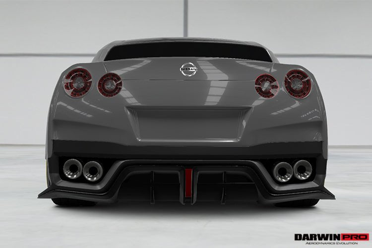 2008 - 2022 Nissan GTR R35 CBA/DBA/EBA BKSS Style Carbon Fiber Trunk Spoiler