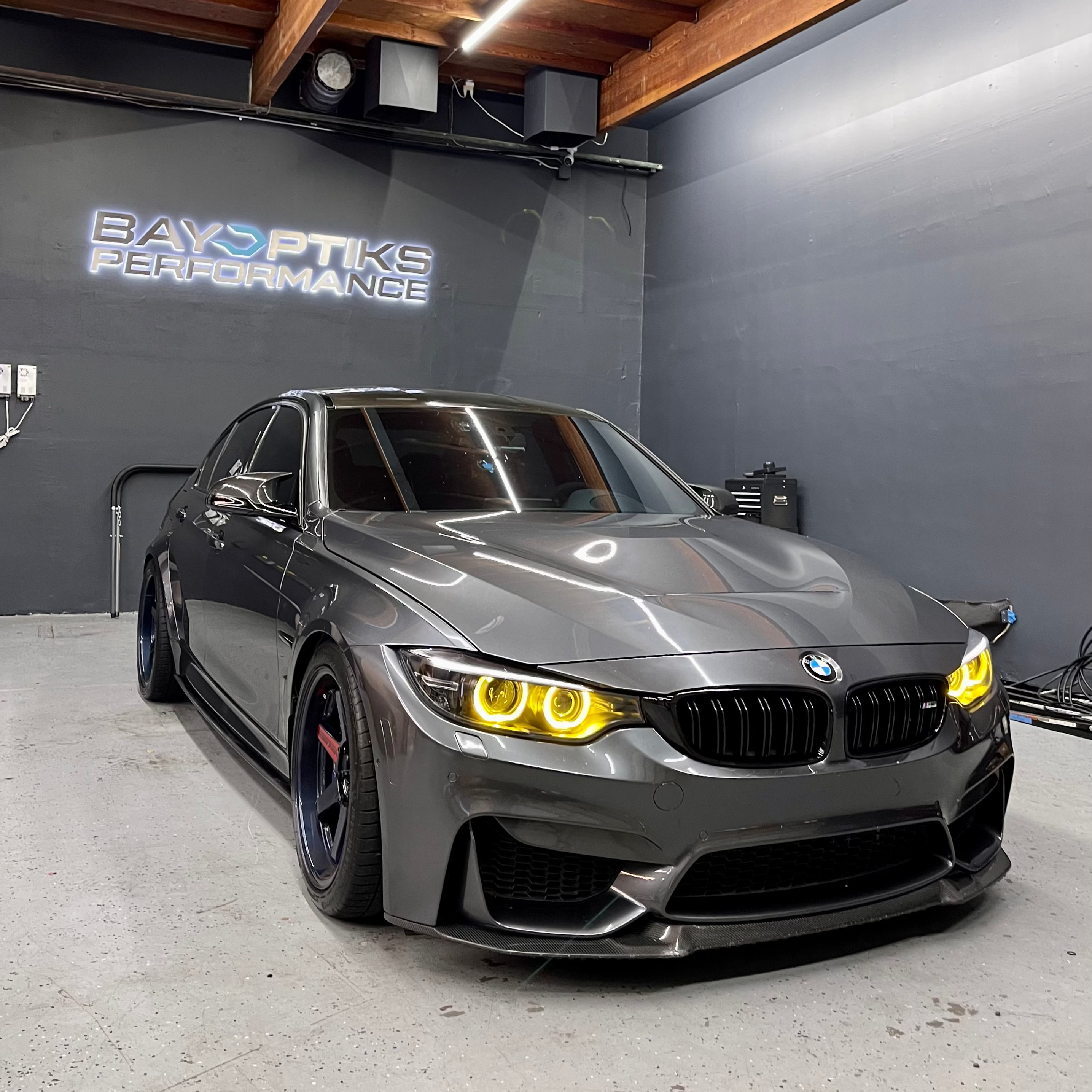 BMW F32 F80 F82 F83 CSL Yellow Headlight DRL Module Upgrade 2014-2017