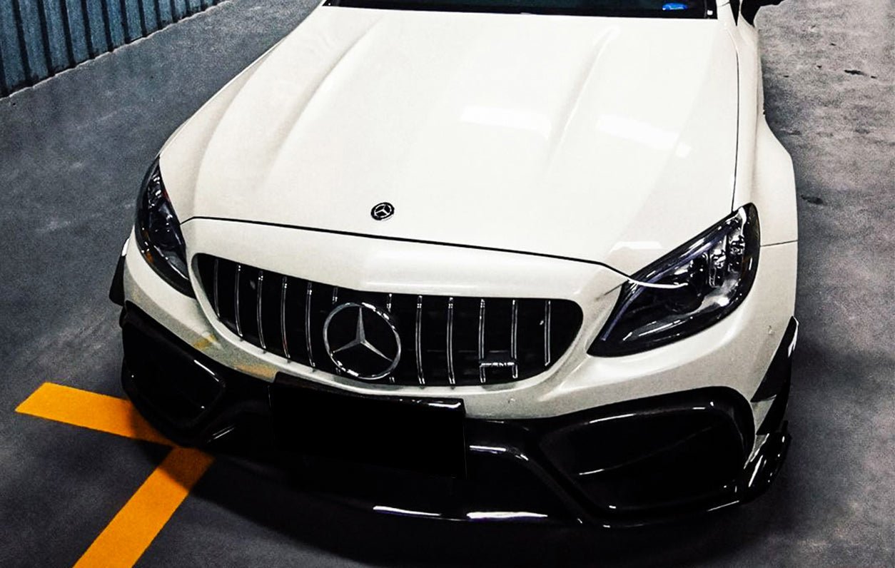 2015-2021 Mercedes W205 C63S Coupe IMP Carbon Fiber Front Bumper
