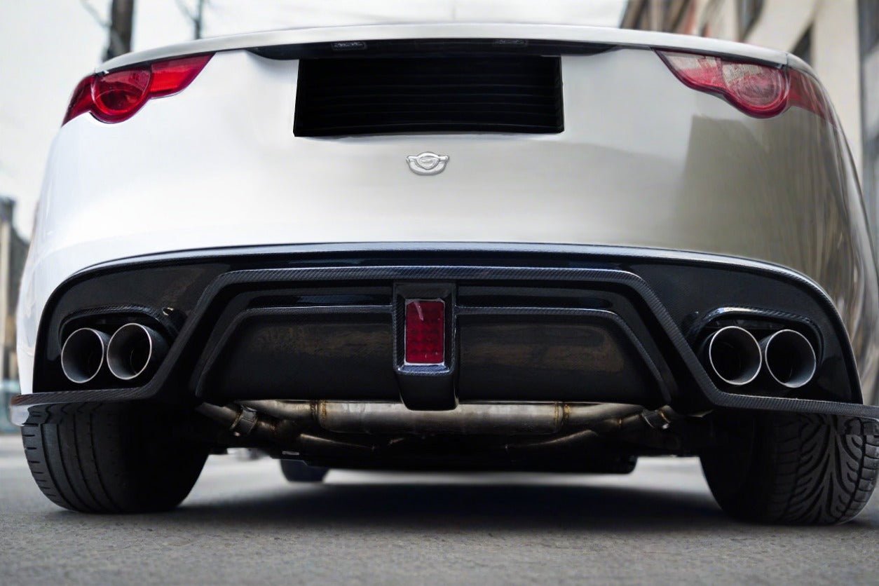 2013 - 2017 Jaguar F-Type Coupe & Convertible BS Style Rear Diffuser