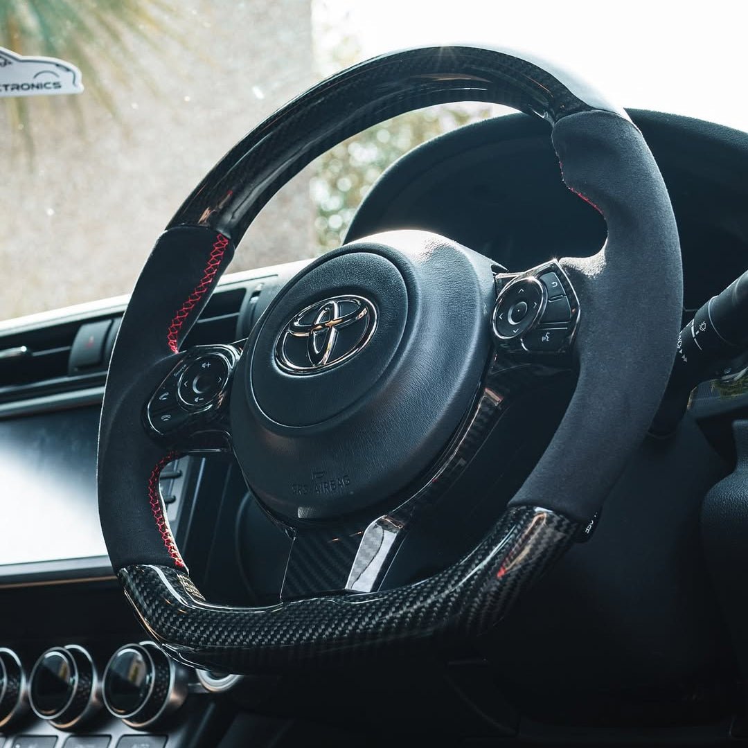 Toyota GR86 | Subaru BRZ ZN8 ZD8 Custom Carbon Fiber Steering Wheel 2022-Up