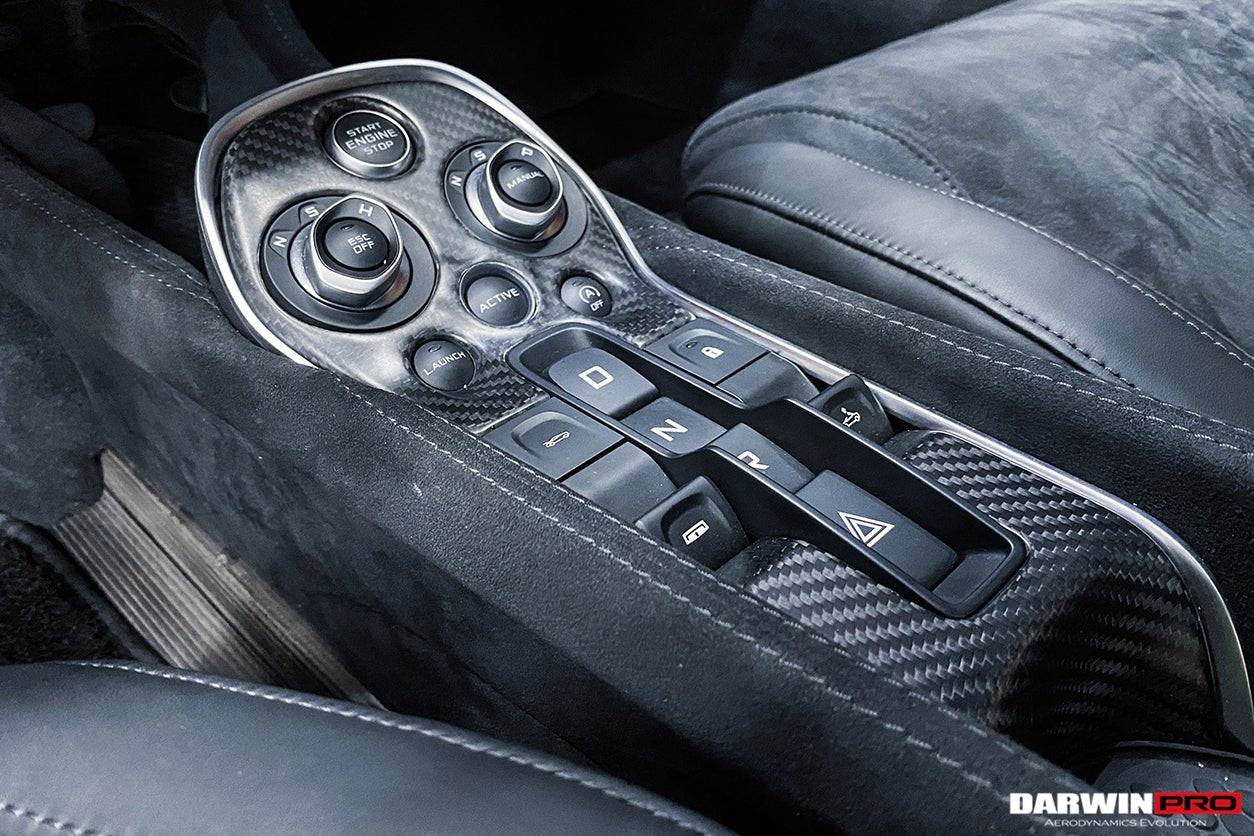2015 - 2021 McLaren 540c/570s/570gt/600lt Dry Carbon Fiber Interiors (6pcs)