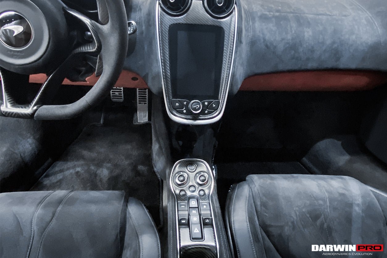 2015 - 2021 McLaren 540c/570s/570gt/600lt Dry Carbon Fiber Interiors (6pcs)