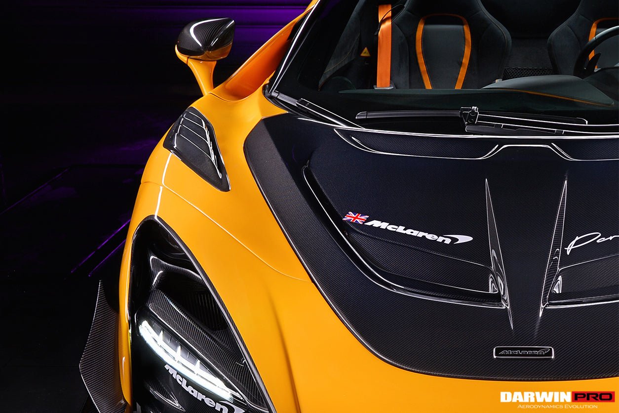 2017 - 2021 McLaren 720S Se²NWB Style Carbon Fiber Hood