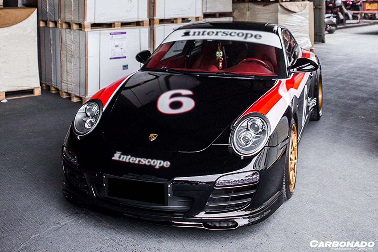 2009 - 2012 Porsche 911 997.2 Carrera/S/4S EM Style Front Lip