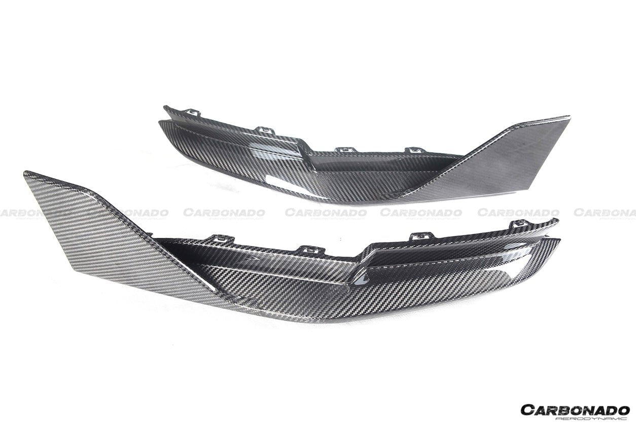 2021-2025 BMW M4 G82 G83 MP Style Dry Carbon Fiber Middle Rear Lip with Winglets