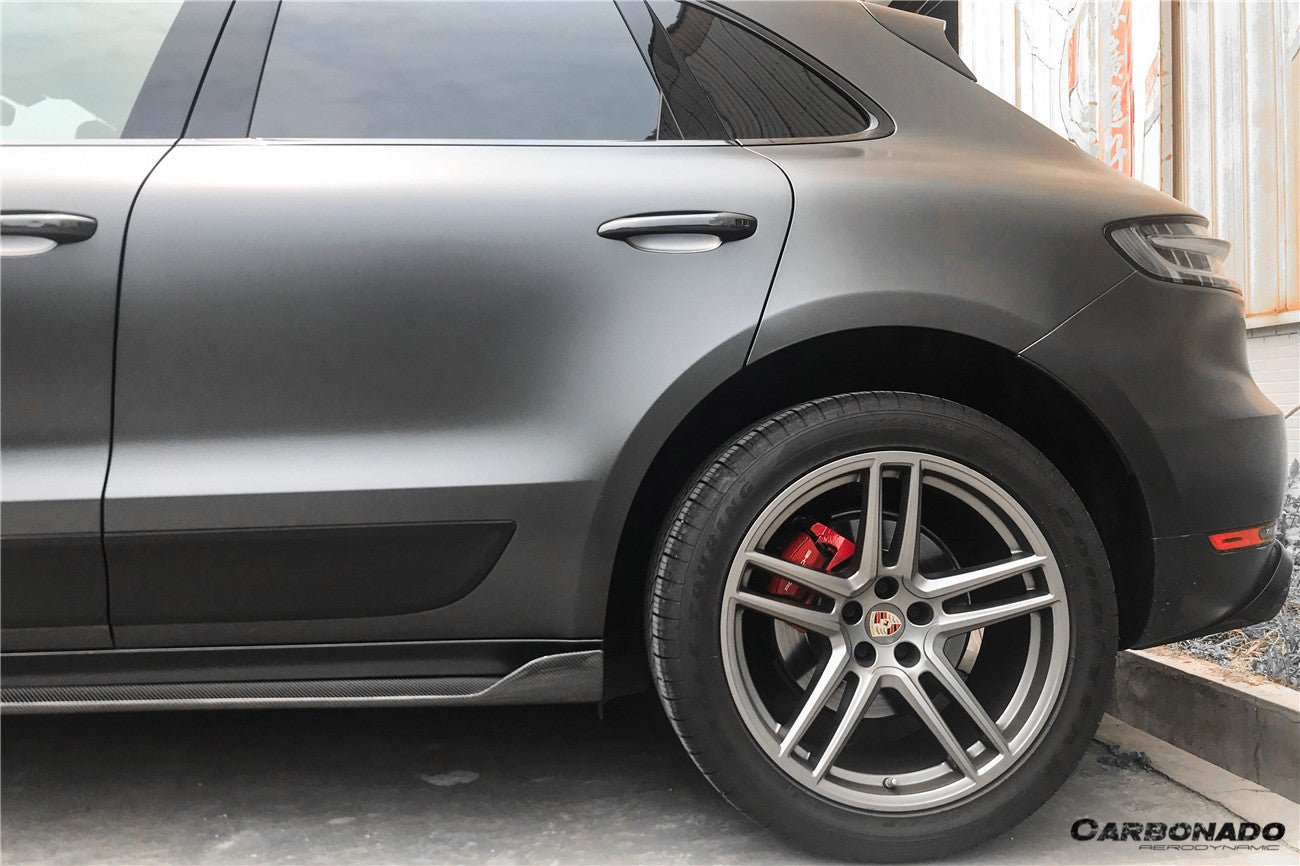 2018 - 2021 Porsche Macan TA Style Carbon Fiber Side Skirts