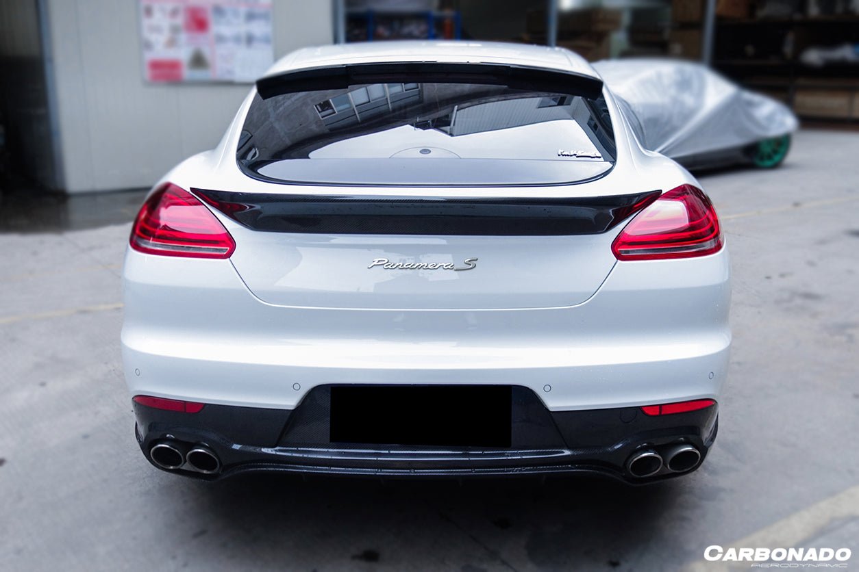 2013 - 2016 Porsche Panamera 970.2 GMT Style Carbon Fiber Rear Diffuser