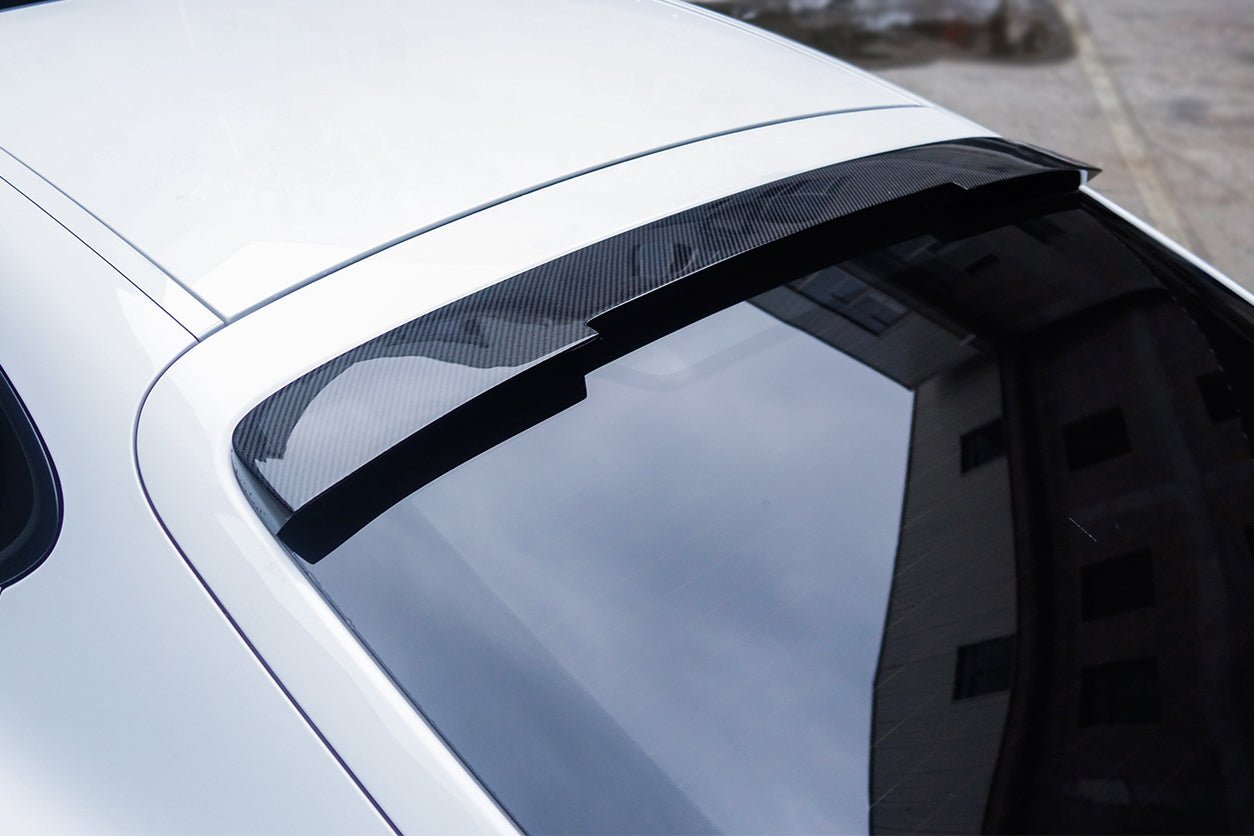 2013 - 2016 Porsche Panamera 970.2 TAS Style Carbon Fiber Roof Spoiler
