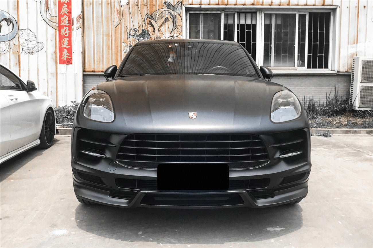 2018 - 2021 Porsche Macan/S TA Style Carbon Fiber Front Lip
