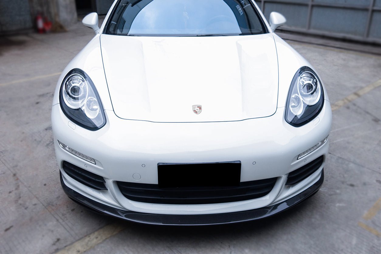 2013 - 2016 Porsche Panamera 970.2 GMT Style Carbon Fiber Front Lip
