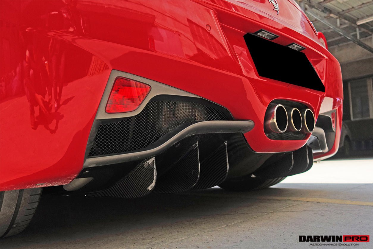 2010 - 2015 Ferrari 458 Coupe/Spyder Carbon Fiber Rear Diffuser