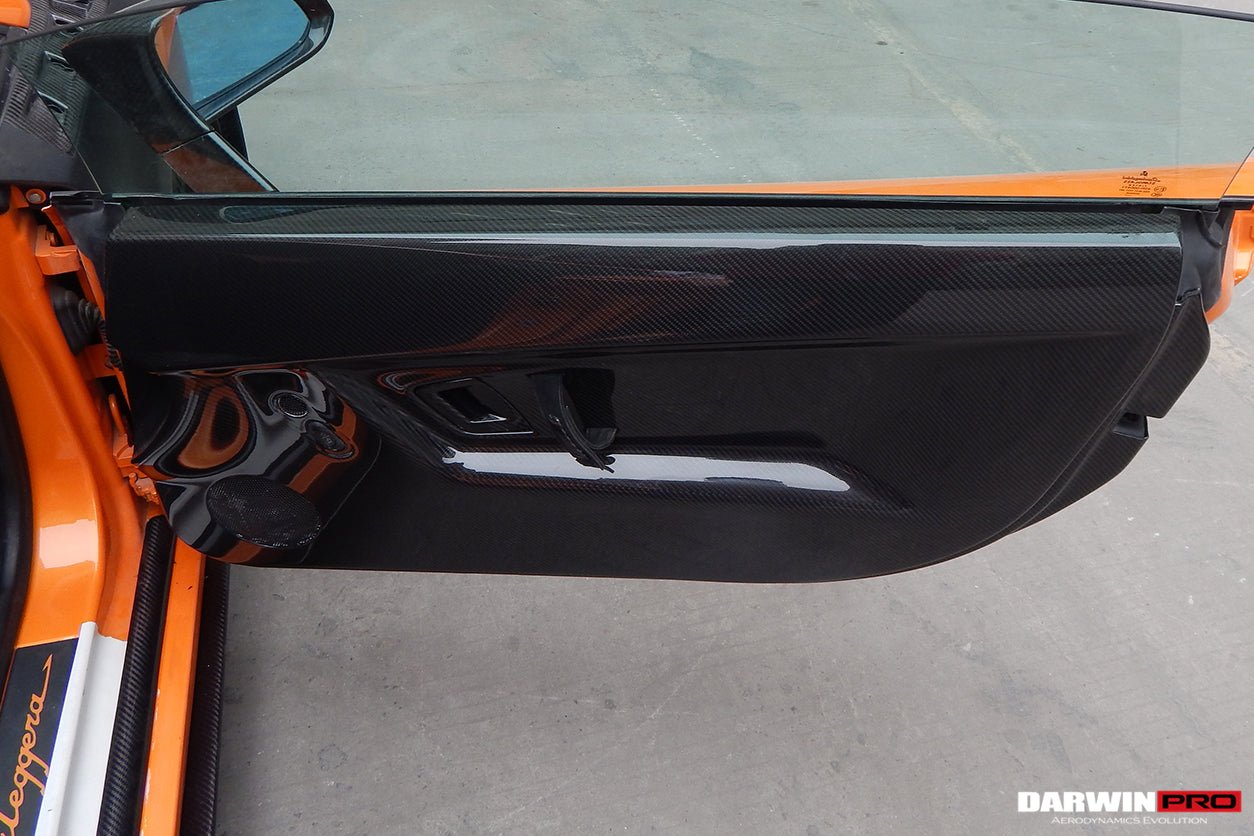 2004 - 2014 Lamborghini Gallardo Coupe Carbon Fiber Inner Door Panels