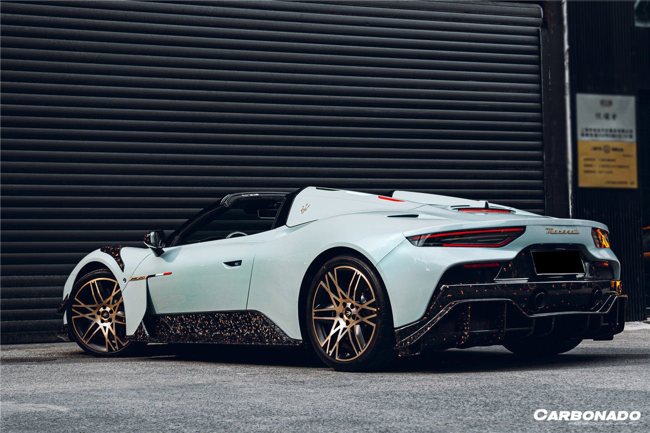 2020 - 2025 Maserati MC20 SVD Style Dry Carbon Fiber Front Fender Patch