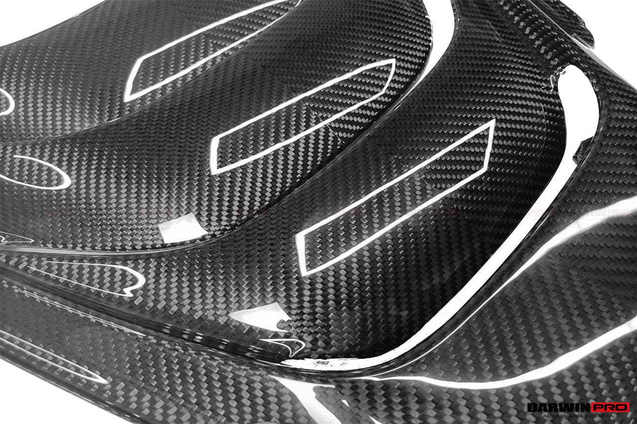 2017 - 2022 McLaren 720s Spyder Dry Carbon Fiber Engine Cover Replacement