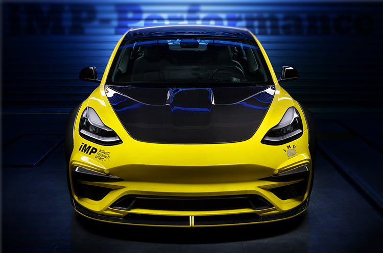 2017 - 2020 Tesla Model 3 IMPII Performance Partial Carbon Fiber Full Body Kit