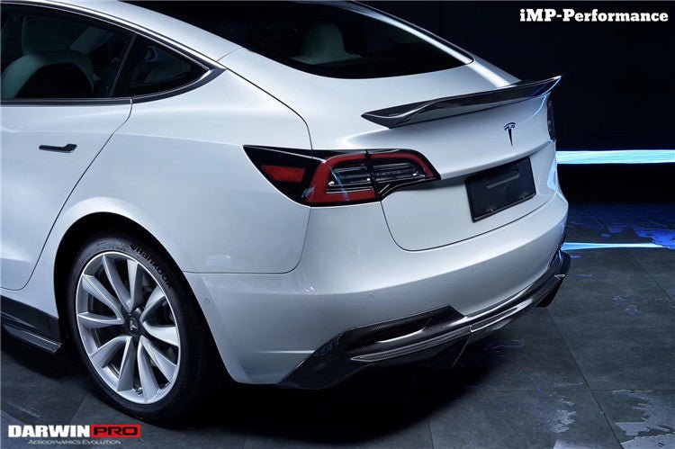 2017 - 2023 Tesla Model 3 IMP Performance Carbon Fiber Rear Lip
