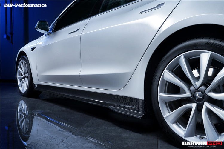 2017 - 2023 Tesla Model 3 IMP Performance Carbon Fiber Side Skirts