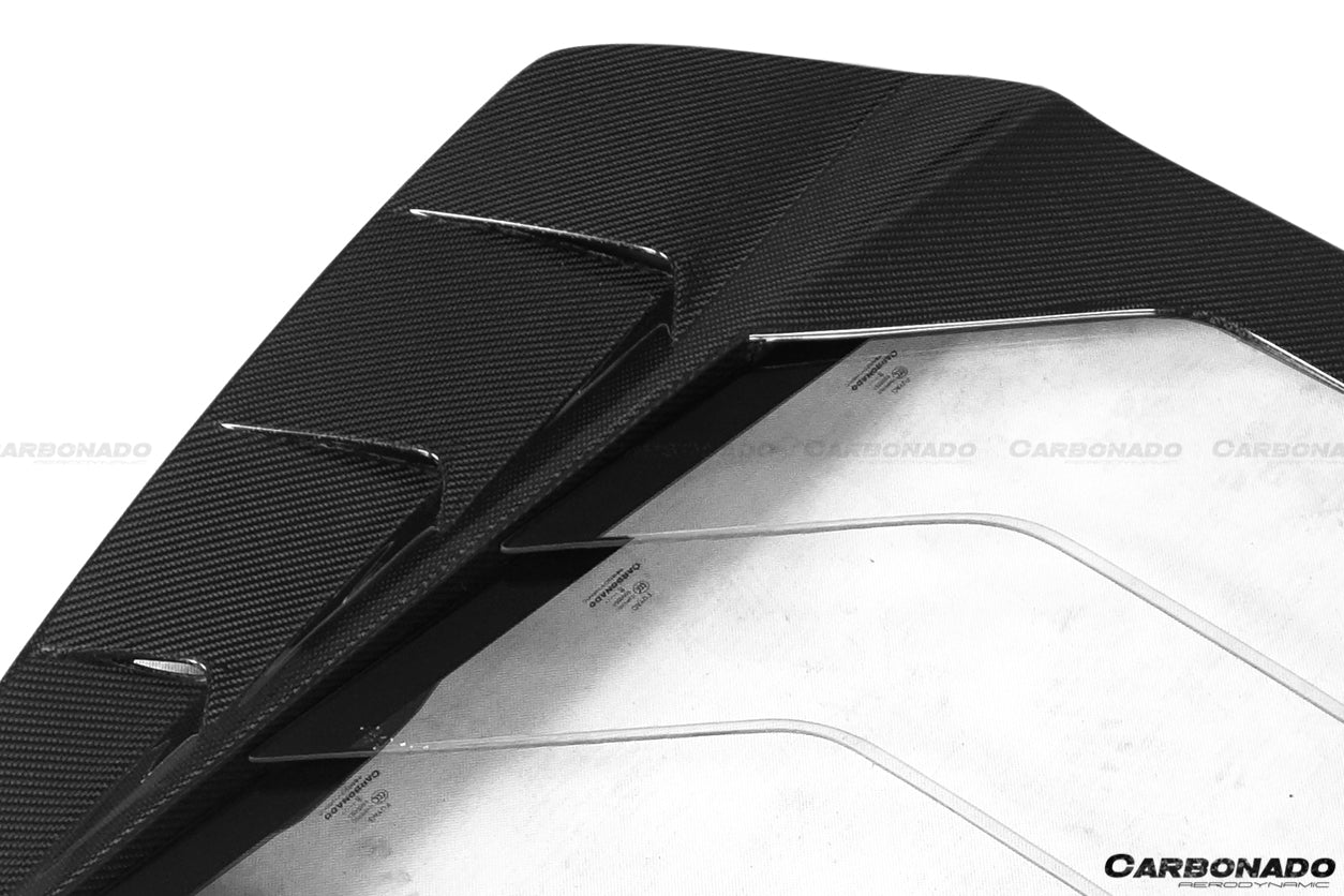 2015 - 2020 Ferrari 488 Spyder MSY Style Carbon Fiber Engine Hood