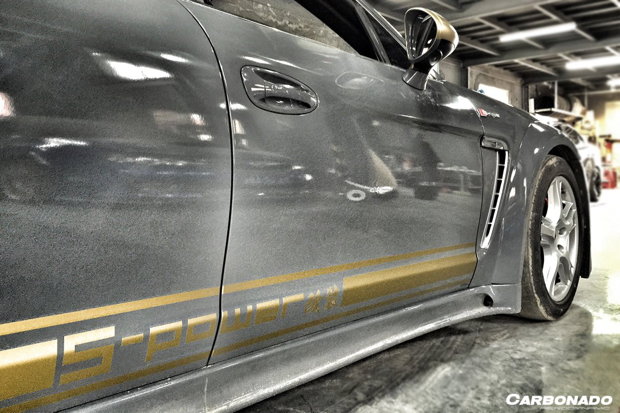 2010 - 2013 Porsche Panamera 970.1 MSY Style Wide Body Kit