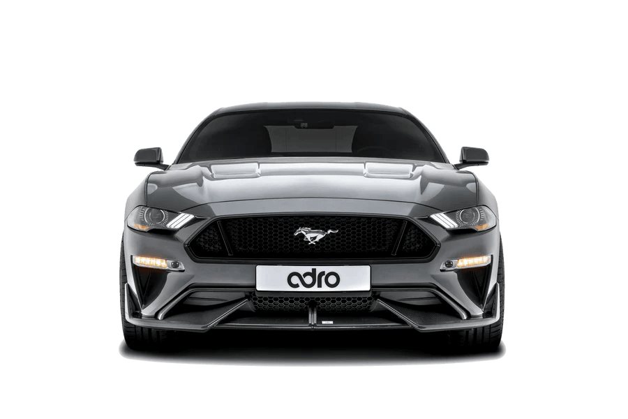 Adro Ford Mustang Carbon Fiber Front Lip (Upper + Lower)