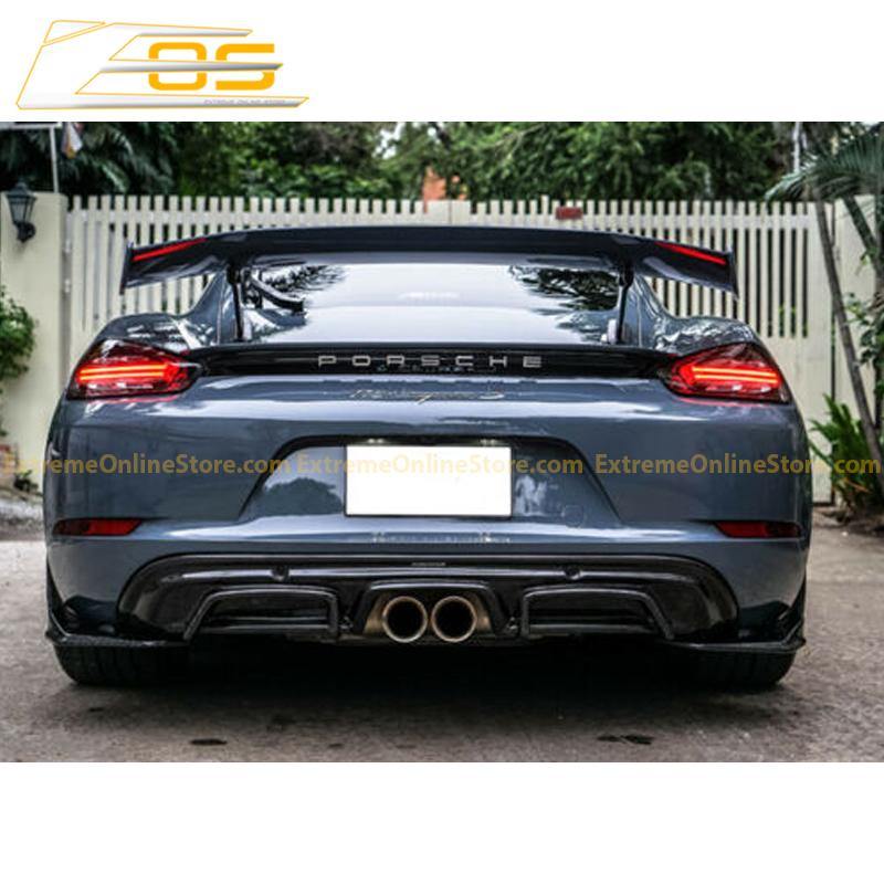 2017-19 Porsche 718 Cayman & Boxster Rear Spoiler | GT4 Performance Package - ExtremeOnlineStore