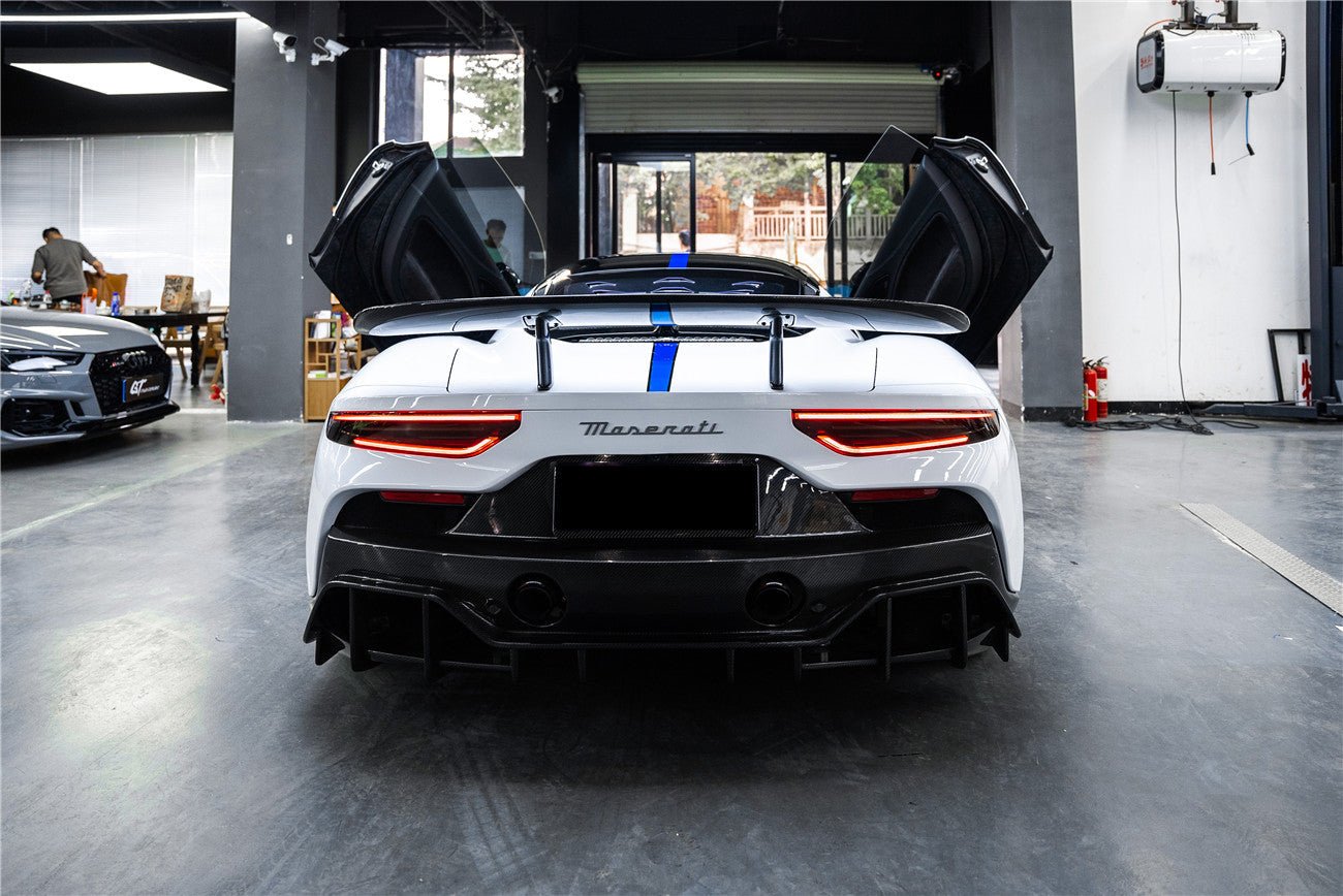 2020 - 2025 Maserati MC20 SVD Style Dry Carbon Fiber GT Wing