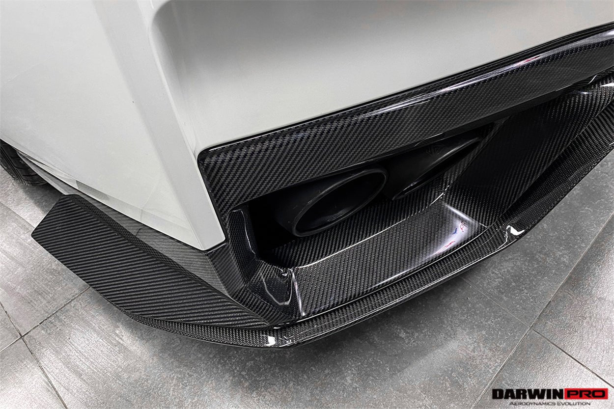 2017 - 2022 Nissan GTR R35 EBA BKSS Style Carbon Fiber Rear Diffuser