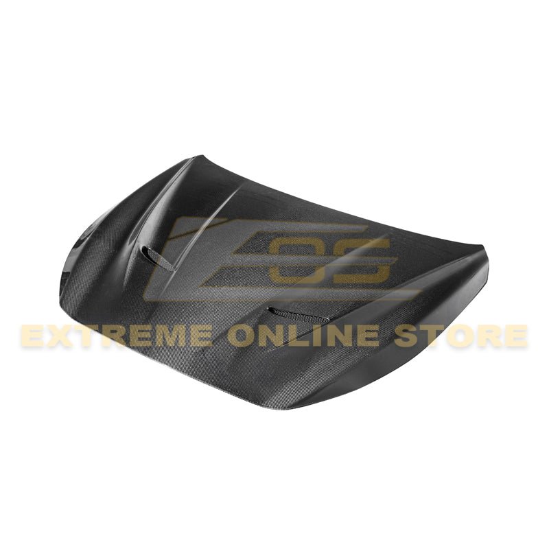 Infiniti Q50 V37 Performance Style Carbon Fiber Front Vented Hood 2014-Up