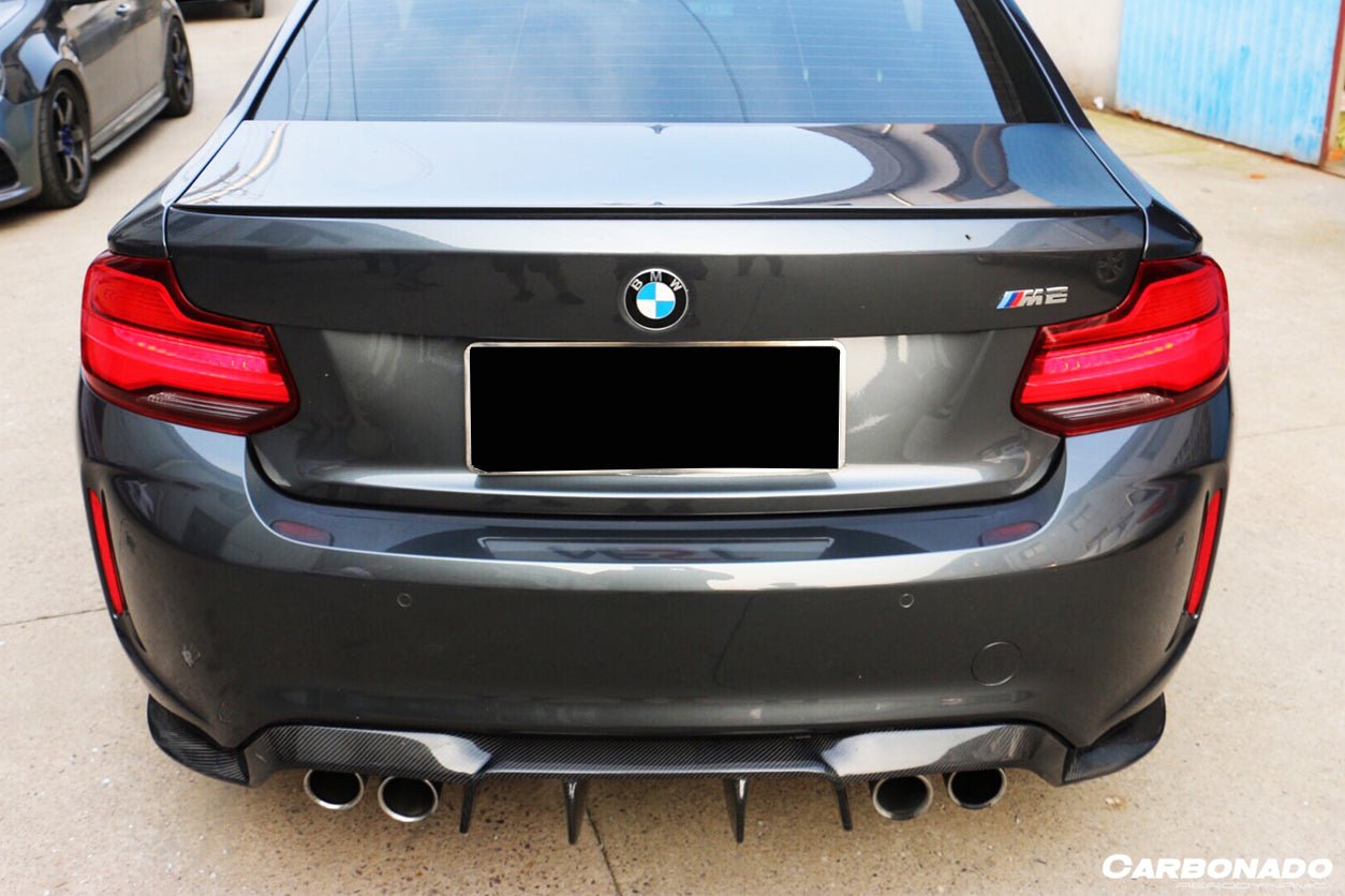 2016-2020 BMW M2 F87 VRS Style Carbon FIber Rear Lip