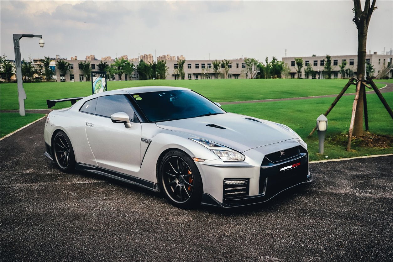 2008 - 2022 Nissan GTR R35 CBA DBA NSM Style Carbon Fiber Side Skirts