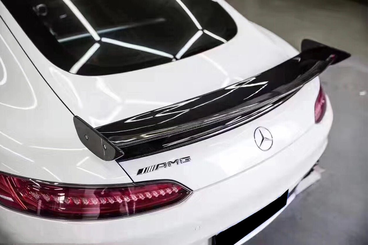 2015 - 2020 Mercedes Benz AMG GT/GTS/GTC RZS Style Carbon Fiber Trunk Spoiler