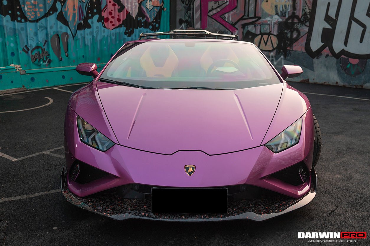 2019 - 2023 Lamborghini Huracan EVO RWD OD Style Carbon Fiber Front Lip