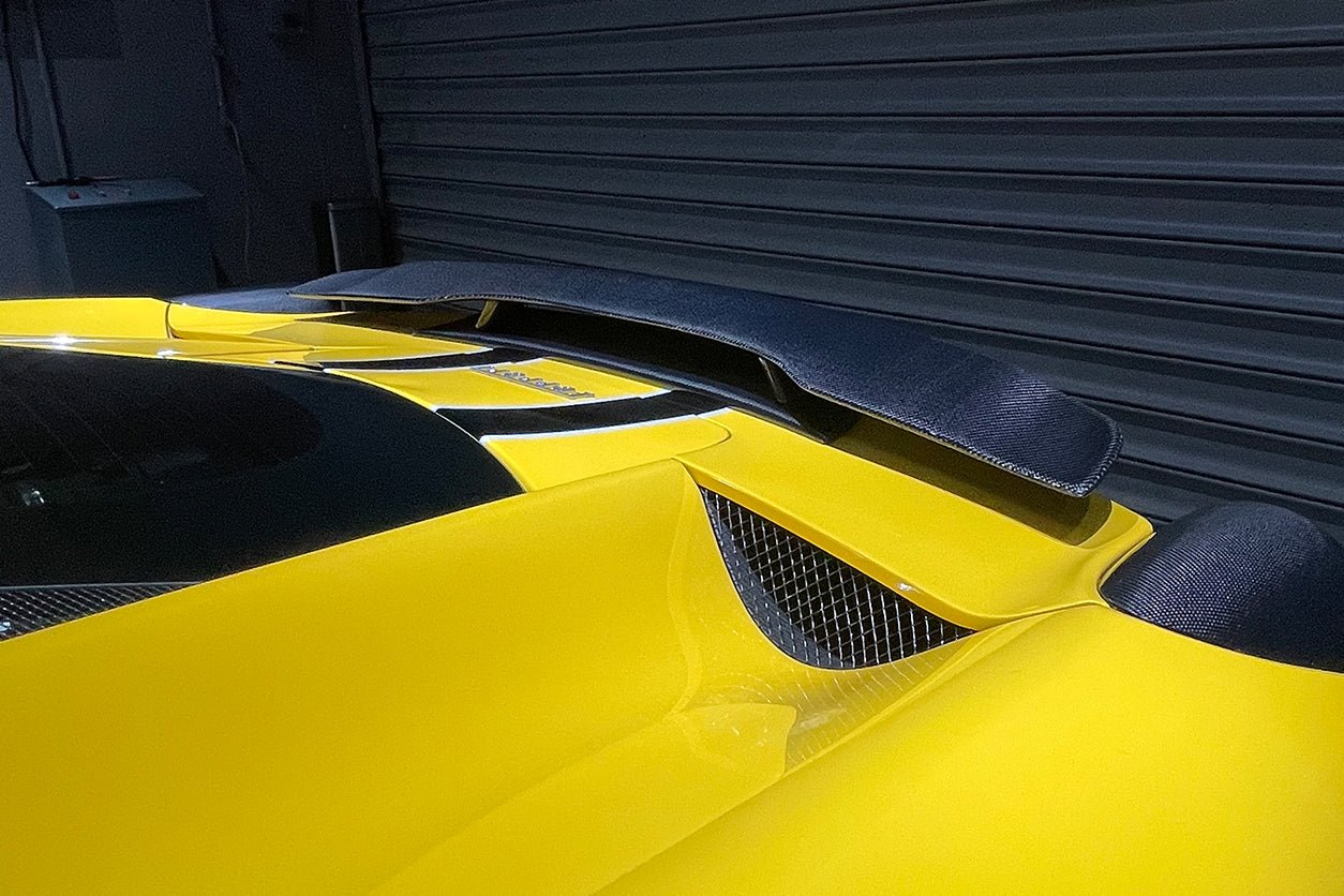 2010 - 2015 Ferrari 458 Coupe & Spider VT Style Carbon Fiber Trunk Spoiler