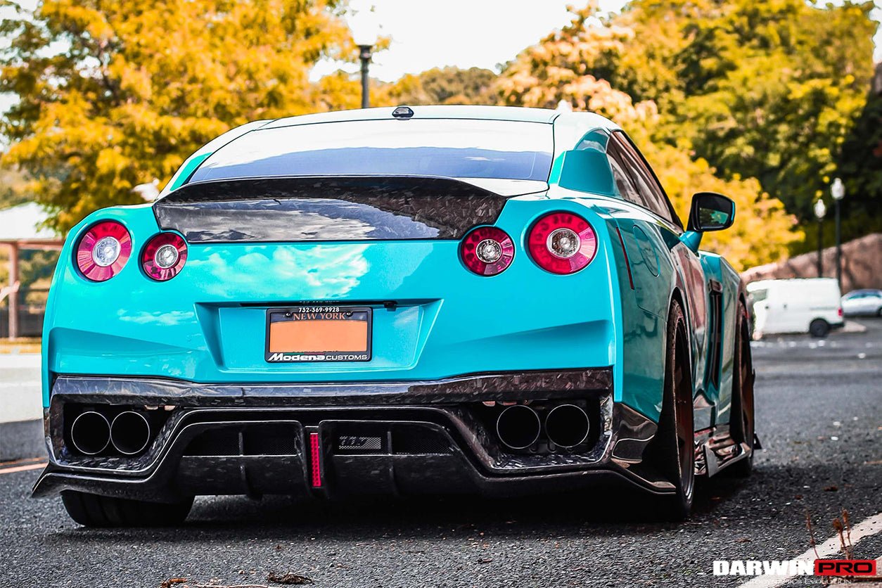 2017 - 2022 Nissan GTR R35 EBA BKSS Style Carbon Fiber Full Body Kit