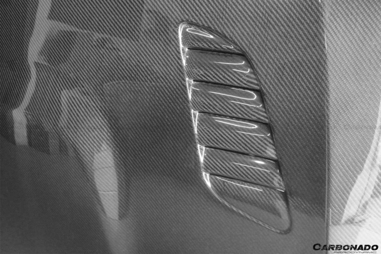 2008-2012 BMW 3 Series E90 LCI VRS Style Carbon Fiber Hood