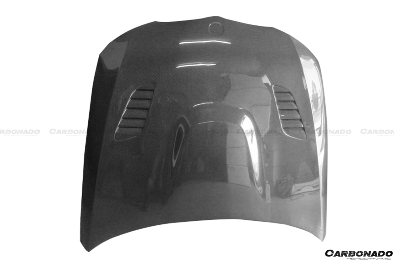 2008-2012 BMW 3 Series E90 LCI VRS Style Carbon Fiber Hood