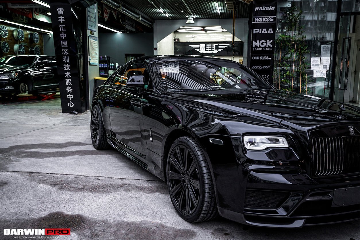 2016 - 2020 Rolls-Royce Wraith BKSS Style Carbon Fiber Side Skirts
