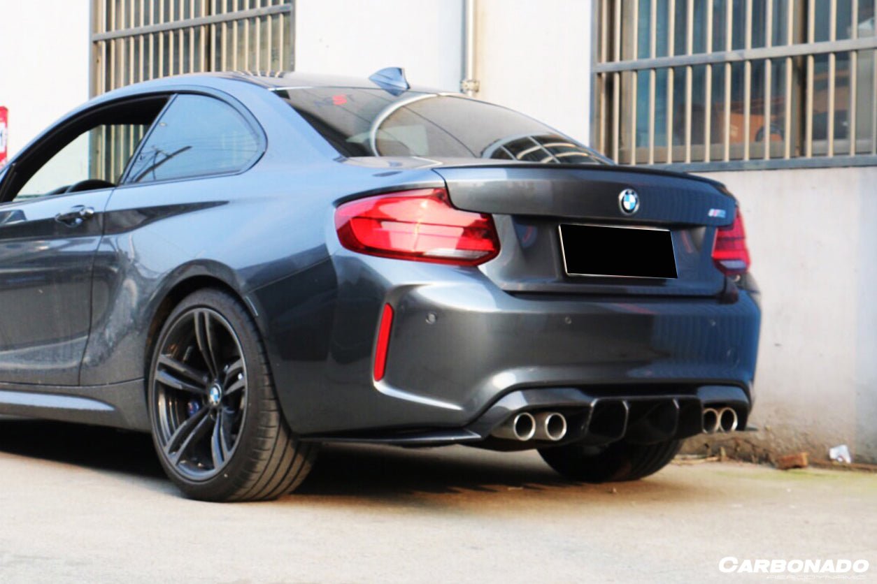 2016-2020 BMW M2 F87 VRS Style Carbon FIber Rear Lip