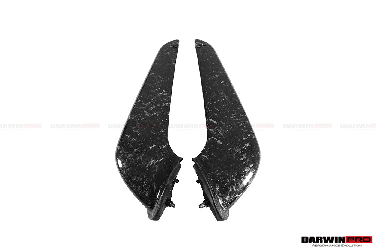 2010 - 2015 Ferrari 458 Coupe/Spyder Carbon Fiber Front Canards