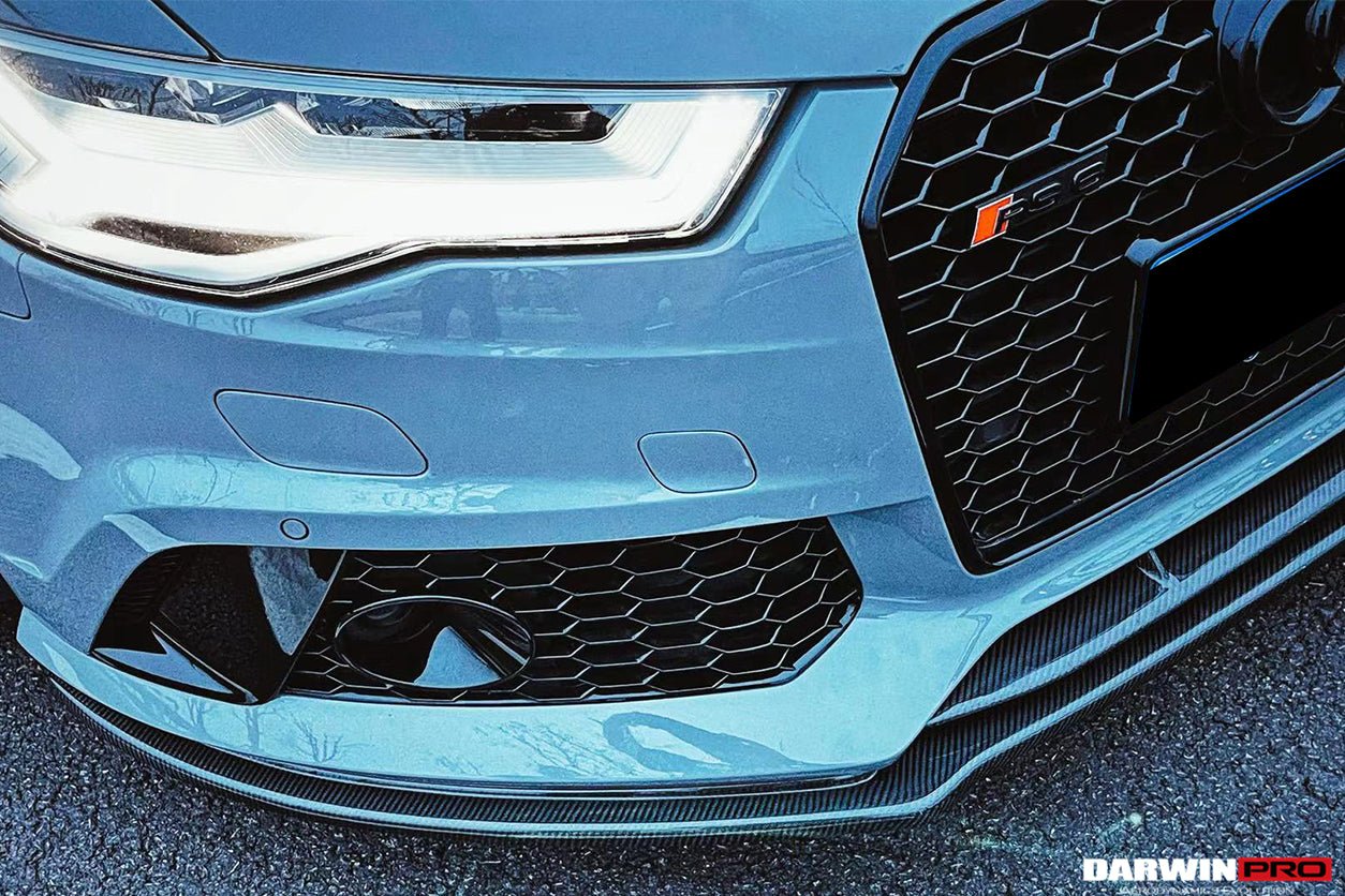 2013 - 2018 Audi RS6 Avant Carbon Fiber Carbon Fiber Front Lip