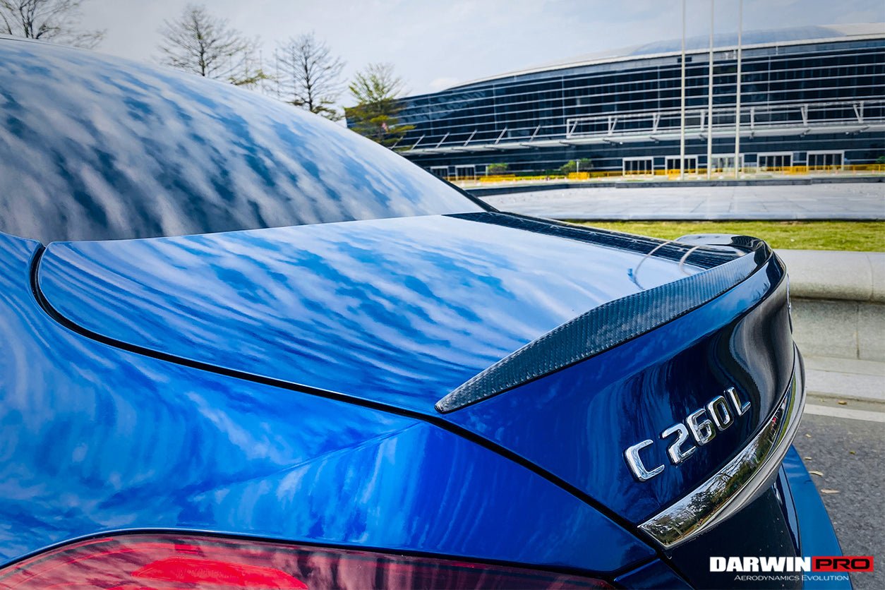 2015 - 2021 Mercedes Benz C-Class W205 Sedan Trunk Spoiler
