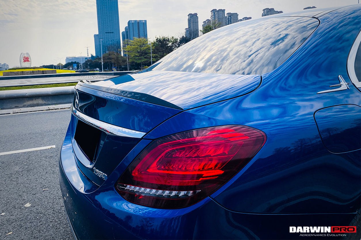 2015 - 2021 Mercedes Benz C-Class W205 Sedan Trunk Spoiler