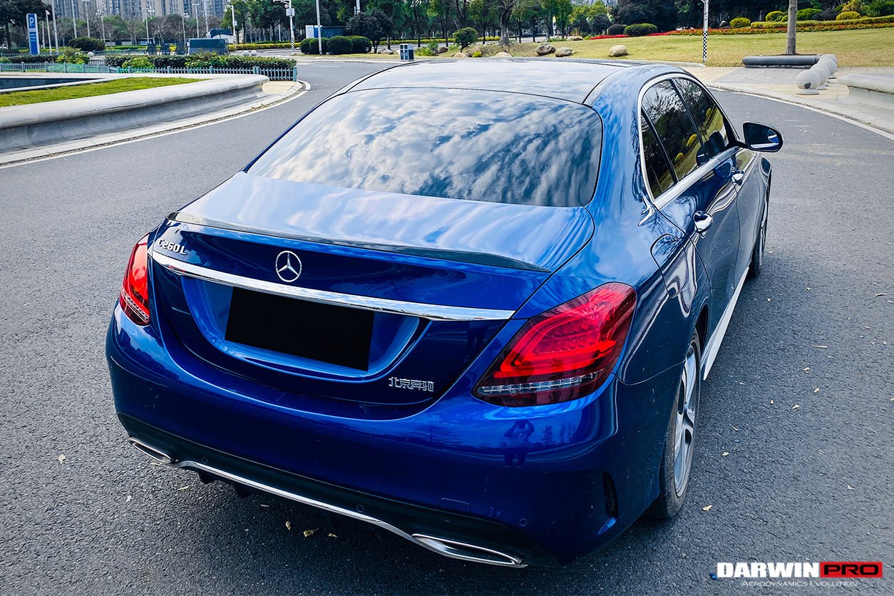 2015 - 2021 Mercedes Benz C-Class W205 Sedan Trunk Spoiler