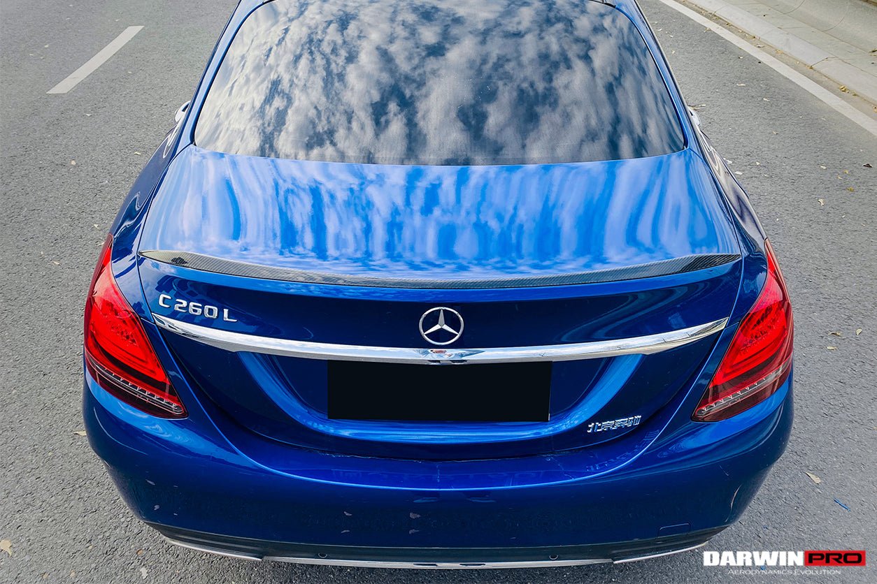 2015 - 2021 Mercedes Benz C-Class W205 Sedan Trunk Spoiler
